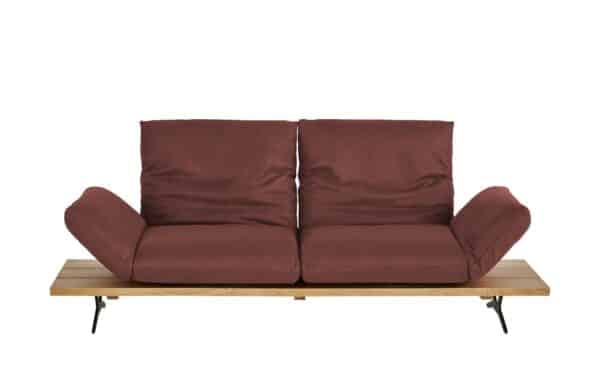 KOINOR Ledersofa  Marilyn ¦ rot Polstermöbel > Sofas > 2-Sitzer - Höffner