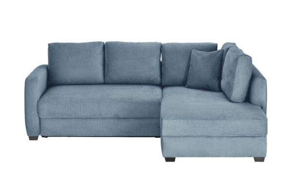 bobb Ecksofa mit Boxspringpolsterung  Lisa de Luxe ¦ blau Polstermöbel > Sofas > Ecksofas - Höffner