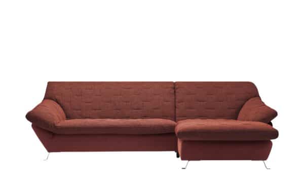 Ecksofa  Cher ¦ rot Polstermöbel > Sofas > Ecksofas - Höffner