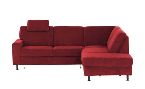 meinSofa Ecksofa  Jana ¦ rot Polstermöbel > Sofas > Ecksofas - Höffner