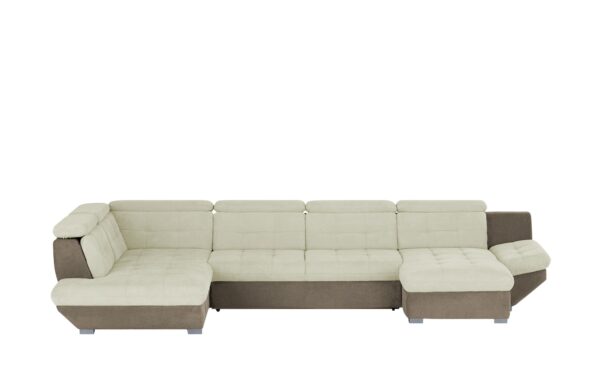 uno Wohnlandschaft  Elias II ¦ creme Polstermöbel > Sofas > Schlafsofas - Höffner