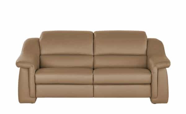 himolla Ledersofa  1501 ¦ beige Polstermöbel > Sofas > 2-Sitzer - Höffner