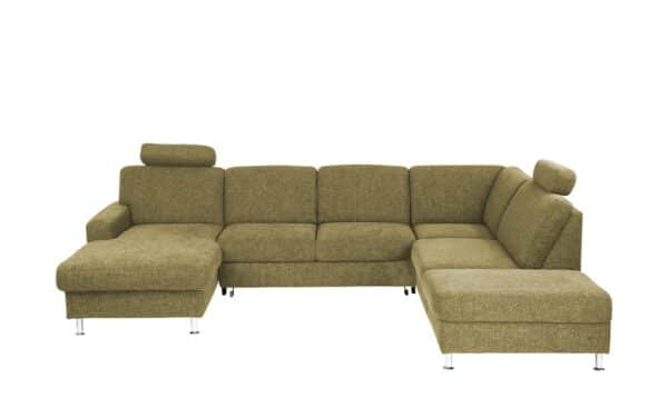 meinSofa Wohnlandschaft  Jana ¦ grün Polstermöbel > Sofas > Schlafsofas - Höffner