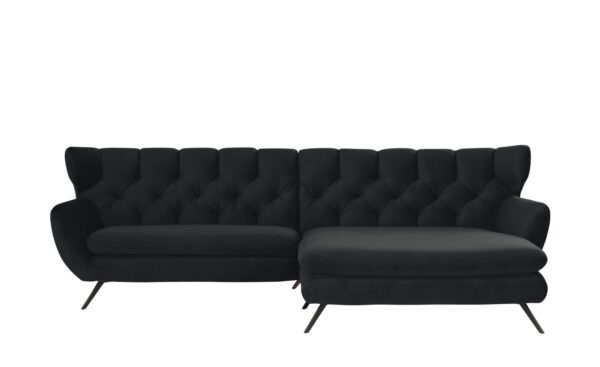 pop Ecksofa  Caldara ¦ schwarz Polstermöbel > Sofas > Ecksofas - Höffner