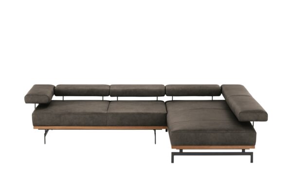 JOOP! Ecksofa Leder  24/7 8106 ¦ braun Polstermöbel > Sofas > Ecksofas - Höffner