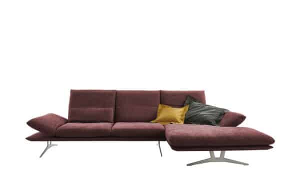 KOINOR Ecksofa  Francis ¦ rot Polstermöbel > Sofas > Ecksofas - Höffner