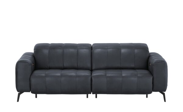 Natuzzi Editions Ledersofa  Portento ¦ blau Polstermöbel > Sofas > 3-Sitzer - Höffner