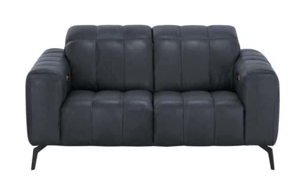 Natuzzi Editions Ledersofa  Portento ¦ blau Polstermöbel > Sofas > 2-Sitzer - Höffner