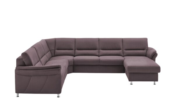 meinSofa Wohnlandschaft mit Boxspringpolsterung  Donald ¦ lila/violett Polstermöbel > Sofas > Wohnlandschaften - Höffner