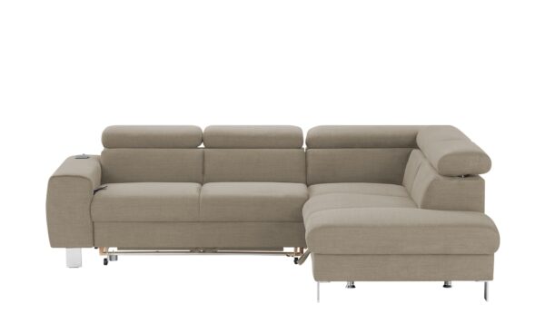 uno Ecksofa  Los Angeles ¦ beige Polstermöbel > Sofas > Ecksofas - Höffner