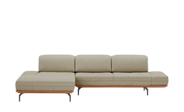 hülsta Sofa Ecksofa  HS 420 ¦ beige Polstermöbel > Sofas > Ecksofas - Höffner