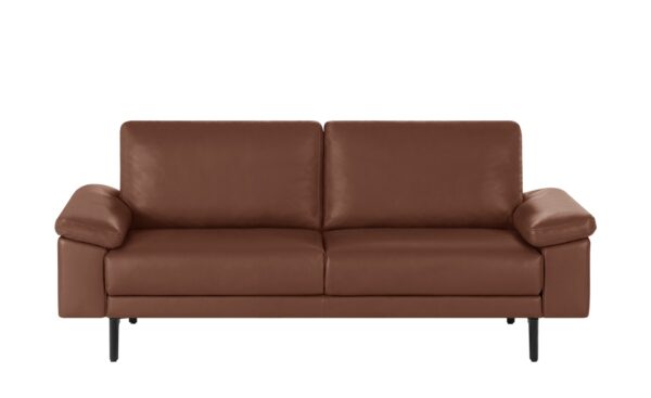 hülsta Sofa Sofabank aus Leder  HS 450 ¦ braun Polstermöbel > Sofas > Einzelsofas - Höffner