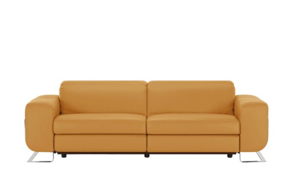 JOOP! Ledersofa  8151 ¦ gelb Polstermöbel > Sofas > 3-Sitzer - Höffner