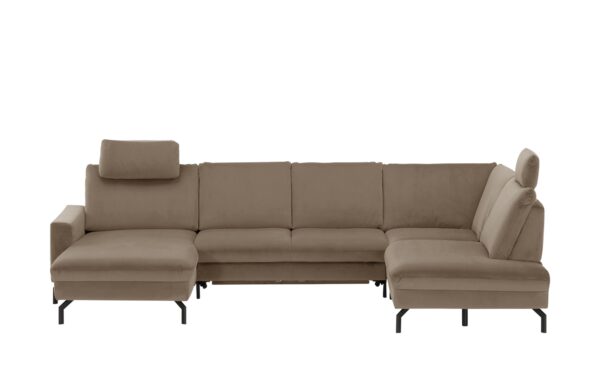 meinSofa Wohnlandschaft  Grace ¦ braun Polstermöbel > Sofas > Schlafsofas - Höffner