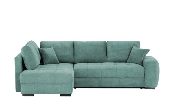 Ecksofa  Mykonos de Luxe ¦ türkis/petrol Polstermöbel > Sofas > Ecksofas - Höffner