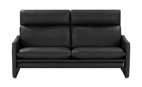 erpo just relax Ledersofa  JR 290 Trento ¦ schwarz Polstermöbel > Sofas > 2-Sitzer - Höffner