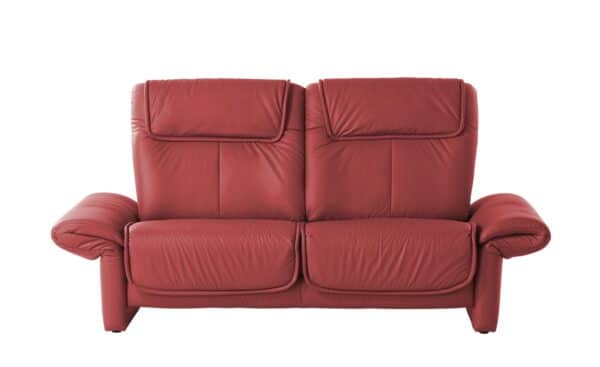 Musterring Ledersofa  MR 380 ¦ rot Polstermöbel > Sofas > 2-Sitzer - Höffner