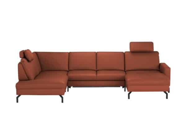 meinSofa Wohnlandschaft  Grace ¦ rot Polstermöbel > Sofas > Schlafsofas - Höffner