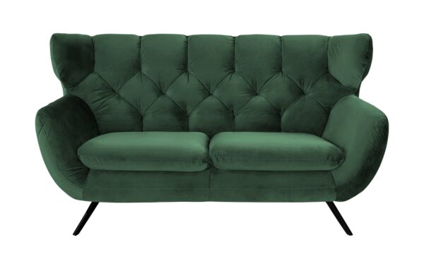 pop Sofa  Caldara ¦ grün Polstermöbel > Sofas > 2-Sitzer - Höffner