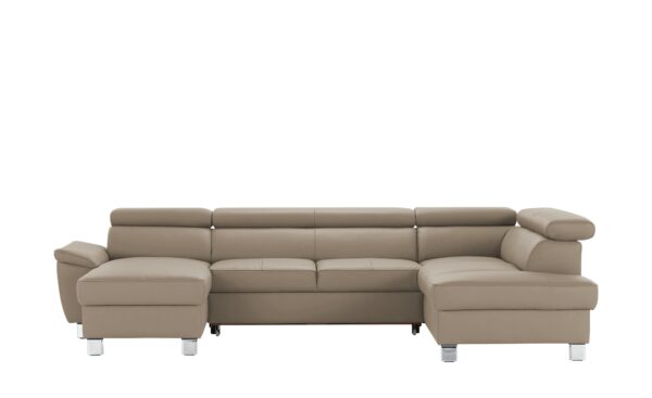 uno Wohnlandschaft  Avola ¦ beige Polstermöbel > Sofas > Schlafsofas - Höffner