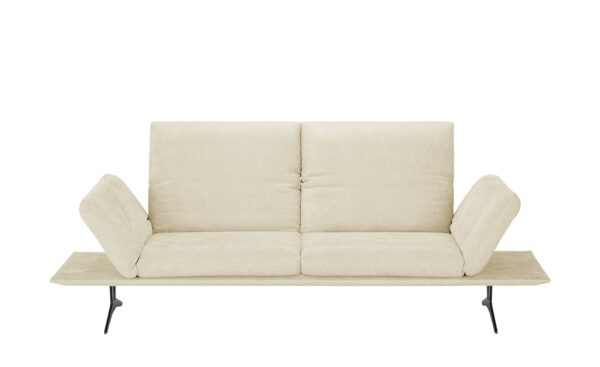 KOINOR Einzelsofa  Francis ¦ creme Polstermöbel > Sofas > 2-Sitzer - Höffner