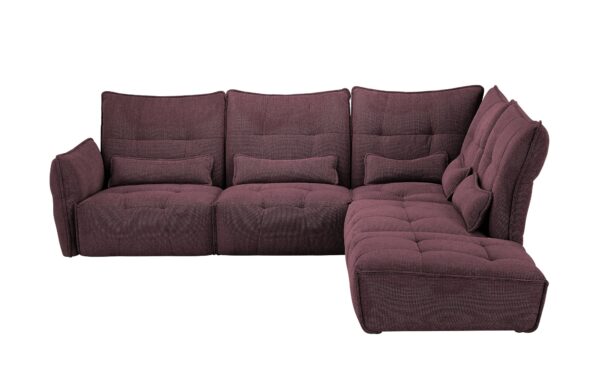 bobb Ecksofa  Jeaneva ¦ rot Polstermöbel > Sofas > Ecksofas - Höffner