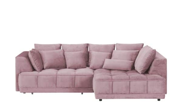 NEXXT Ecksofa  Tiga ¦ rosa/pink Polstermöbel > Sofas > Ecksofas - Höffner