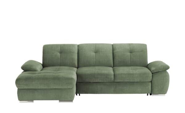 Ecksofa  Gladys ¦ grün Polstermöbel > Sofas > Ecksofas - Höffner