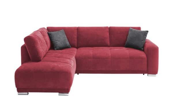 bobb Ecksofa  Kerrin ¦ rot Polstermöbel > Sofas > Ecksofas - Höffner