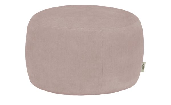 Jette Home Hocker  Jette Round ¦ rosa/pink Ø: 60 Polstermöbel > Polsterzubehör - Höffner