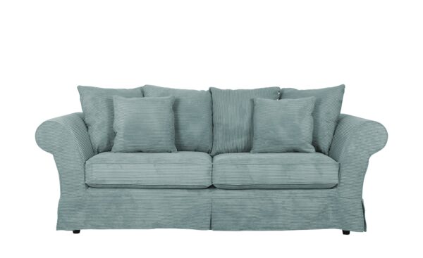 Einzelsofa  Olivia mit Husse ¦ blau Polstermöbel > Sofas > 3-Sitzer - Höffner