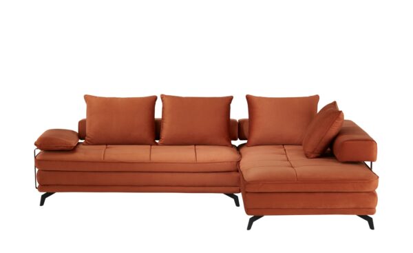 switch Ecksofa  Florence ¦ orange Polstermöbel > Sofas > Ecksofas - Höffner