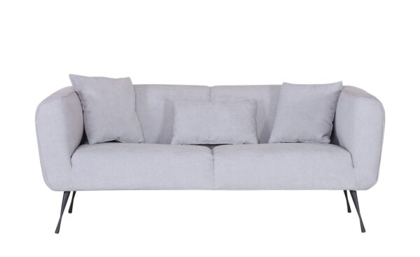 Sofa 2 Sitzer  Adele ¦ grau ¦ Maße (cm): B: 185 H: 75 T: 85 Polstermöbel > Sofas > 2-Sitzer - Höffner