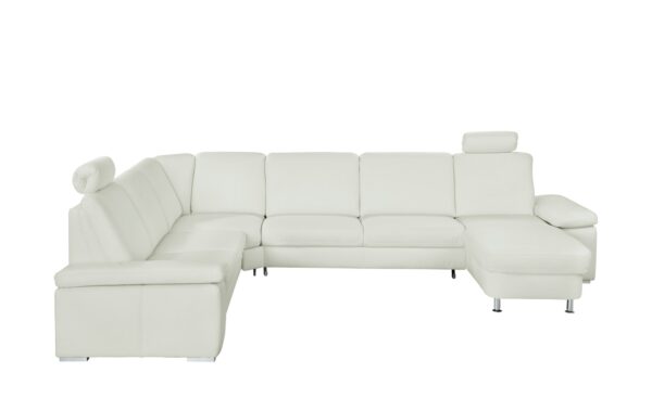 meinSofa Wohnlandschaft  Elsa ¦ weiß ¦ Maße (cm): H: 91 Polstermöbel > Sofas > Schlafsofas - Höffner