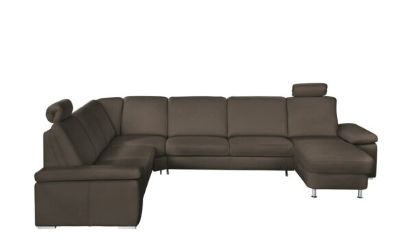 meinSofa Wohnlandschaft  Elsa ¦ braun ¦ Maße (cm): H: 91 Polstermöbel > Sofas > Schlafsofas - Höffner