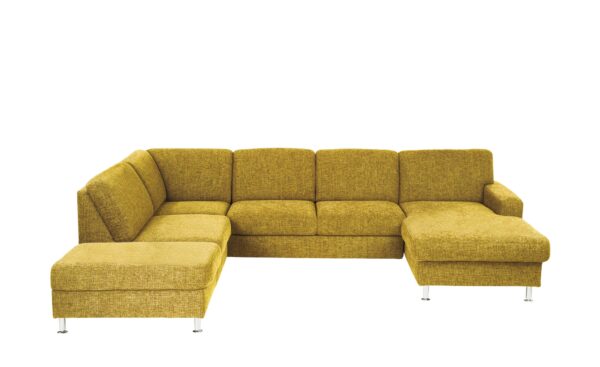 meinSofa Wohnlandschaft  Jana ¦ gelb ¦ Maße (cm): B: 305 H: 85 T: 235 Polstermöbel > Sofas > Wohnlandschaften - Höffner