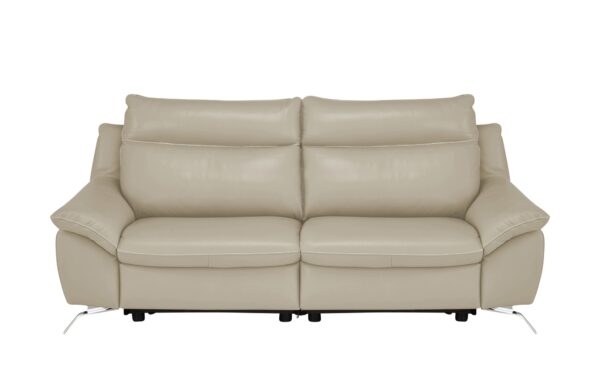 Natuzzi Editions Sofa  Orlando ¦ beige ¦ Maße (cm): B: 212 H: 94 T: 95 Polstermöbel > Sofas > 3-Sitzer - Höffner