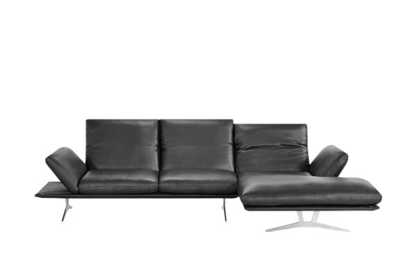 KOINOR Ecksofa  Francis ¦ schwarz ¦ Maße (cm): B: 284 H: 93 T: 159 Polstermöbel > Sofas > Ecksofas - Höffner