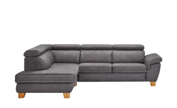 Gray & Jones Ecksofa  Indra ¦ grau ¦ Maße (cm): B: 275 H: 81 T: 225 Polstermöbel > Sofas > Ecksofas - Höffner