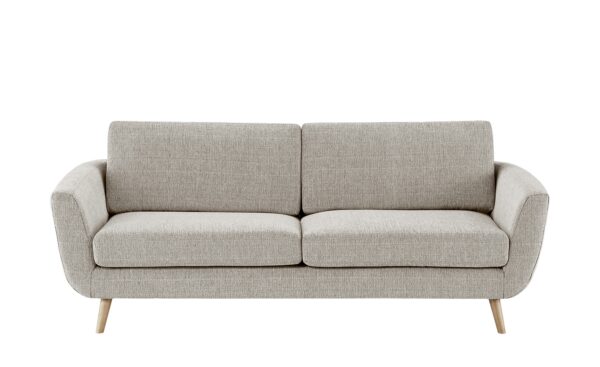 SOHO Sofa  Smilla ¦ grau ¦ Maße (cm): B: 217 H: 85 T: 93 Polstermöbel > Sofas > 3-Sitzer - Höffner