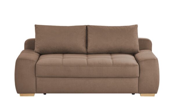 bobb Schlafsofa mit Boxspringpolsterung  Eleny de Luxe ¦ braun ¦ Maße (cm): B: 210 H: 96 T: 108 Polstermöbel > Sofas > 2-Sitzer - Höffner