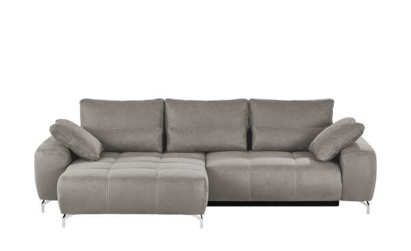 bobb Ecksofa mit Boxspringpolsterung  Filis de Luxe ¦ grau ¦ Maße (cm): B: 302 H: 90 T: 186 Polstermöbel > Sofas > Ecksofas - Höffner