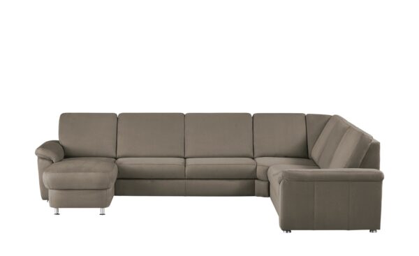 meinSofa Wohnlandschaft  Rita ¦ grau ¦ Maße (cm): B: 330 H: 91 T: 240 Polstermöbel > Sofas > Wohnlandschaften - Höffner