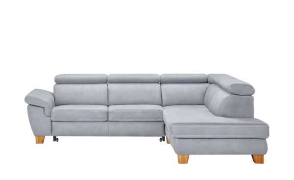 Gray & Jones Ecksofa  Indra ¦ grau ¦ Maße (cm): B: 275 H: 81 T: 225 Polstermöbel > Sofas > Ecksofas - Höffner