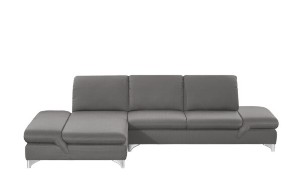 W.SCHILLIG Ecksofa  Saraa ¦ grau ¦ Maße (cm): B: 314 H: 84 T: 198 Polstermöbel > Sofas > Ecksofas - Höffner