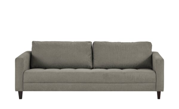 smart Sofa  Geradine ¦ grau ¦ Maße (cm): B: 228 H: 83 T: 91 Polstermöbel > Sofas > 3-Sitzer - Höffner