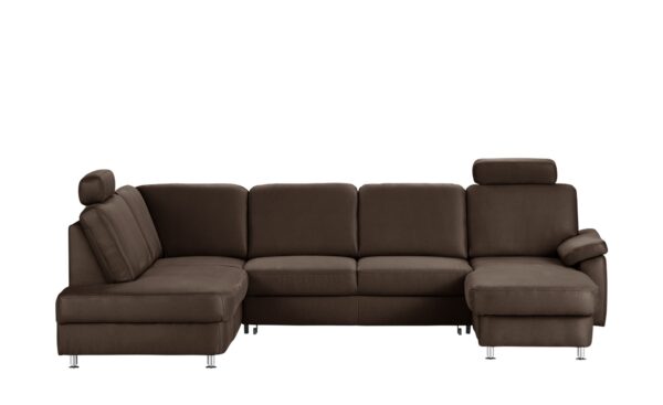 meinSofa Wohnlandschaft  Oliver-S ¦ braun ¦ Maße (cm): B: 300 H: 85 T: 202 Polstermöbel > Sofas > Schlafsofas - Höffner