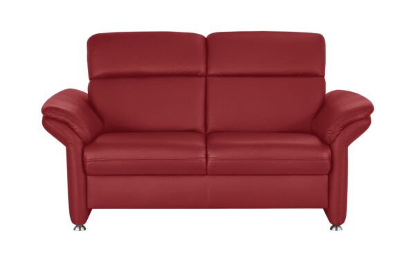 meinSofa Ledersofa  Manon ¦ rot ¦ Maße (cm): B: 170 H: 94 T: 92 Polstermöbel > Sofas > 2-Sitzer - Höffner