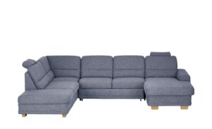 meinSofa Wohnlandschaft  Marc ¦ blau ¦ Maße (cm): B: 311 H: 85 T: 234 Polstermöbel > Sofas > Schlafsofas - Höffner