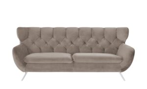 pop Sofa  Caldara ¦ beige ¦ Maße (cm): B: 225 H: 94 T: 95 Polstermöbel > Sofas > 3-Sitzer - Höffner